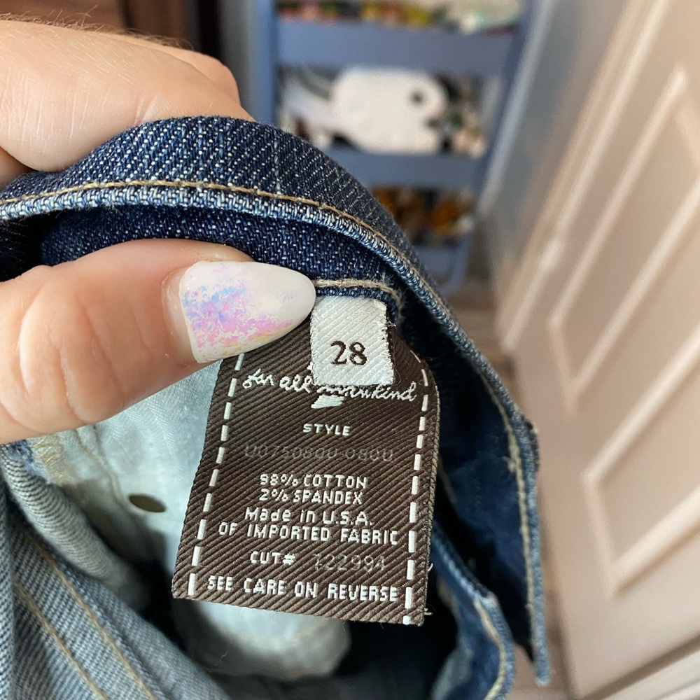 7 For All Man Kind Jeans - Picture 2 of 3
